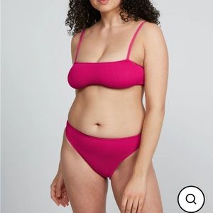 Youswim Poise Standard Waist Two-piece in Tangerine (discontinued color)